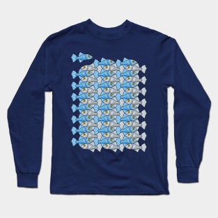 Escher style fish IV Long Sleeve T-Shirt